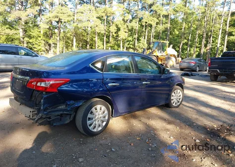 2019 Nissan Sentra S from USA, damaged, VIN 3N1AB7AP1KY384742